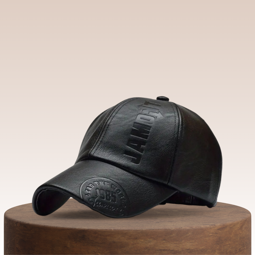 Daniel | Classic Leather-Style Baseball Cap for Men – Wards UK